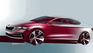 Škoda представляет первые изображения новой octavia (1)